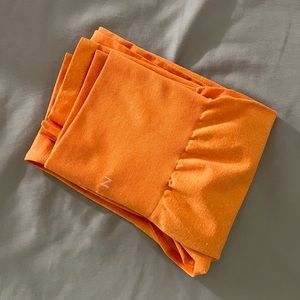 NVGTN Sunset Orange Seamless Leggings